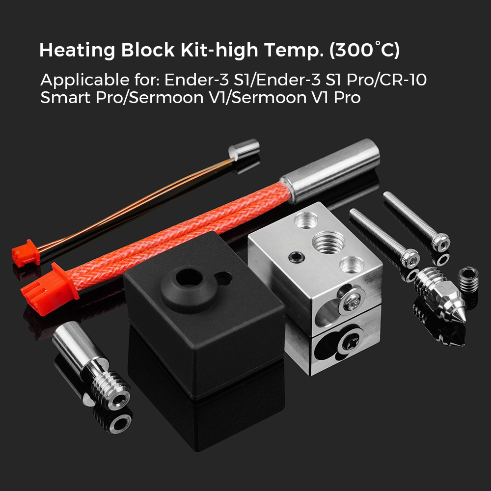 Creality Printer K1 - 300 ℃ Kit de Extrusor Bimetálico