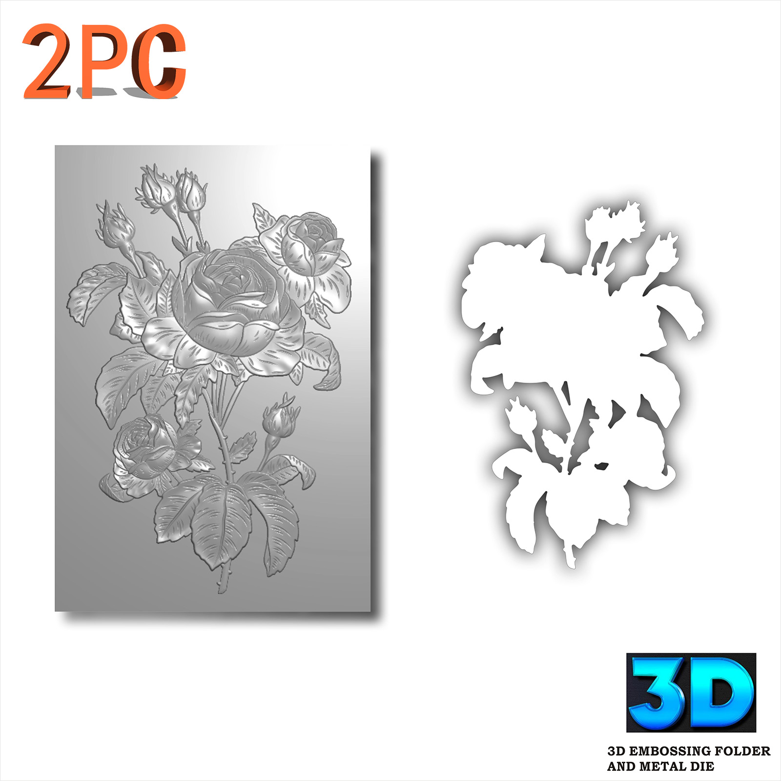 Juego de 2 Moldes de Corte y R - Commercial Printing Books reseña y precio
