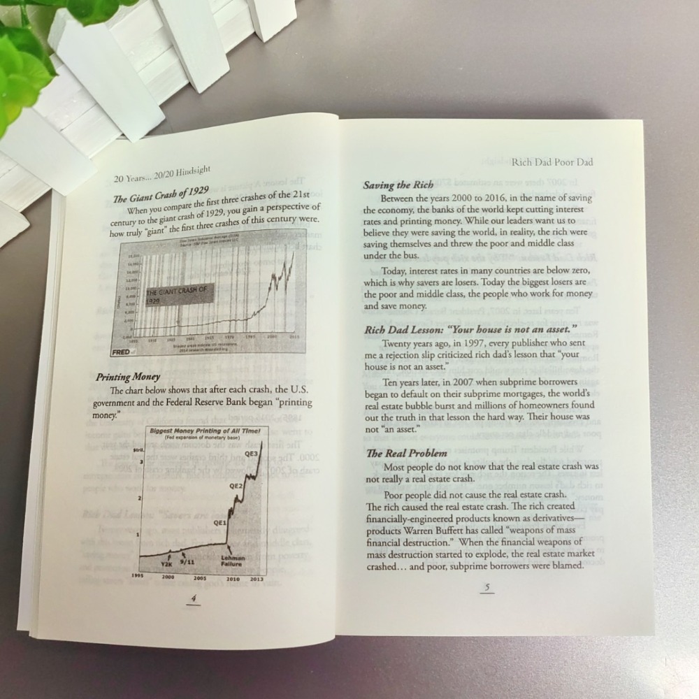 Padre Rico, Padre Pobre de Rob - Commercial Printing Books reseña y precio
